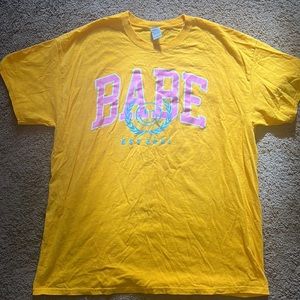 BABE oversized tee✨🍊